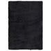 Hoogpolig vloerkleed NAVARRA 120x170 cm polyester zwart