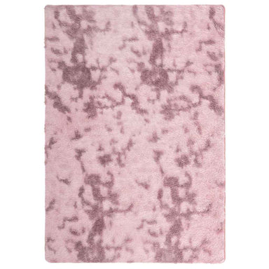 Hoogpolig vloerkleed NAVARRA 120x170 cm polyester stoffig roze
