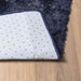 Hoogpolig vloerkleed NAVARRA 120x170 cm polyester marineblauw