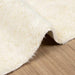 Hoogpolig vloerkleed NAVARRA 130x200 cm polyester crèmekleurig
