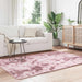 Hoogpolig vloerkleed NAVARRA 130x200 cm polyester stoffig roze