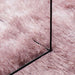 Hoogpolig vloerkleed NAVARRA 130x200 cm polyester stoffig roze