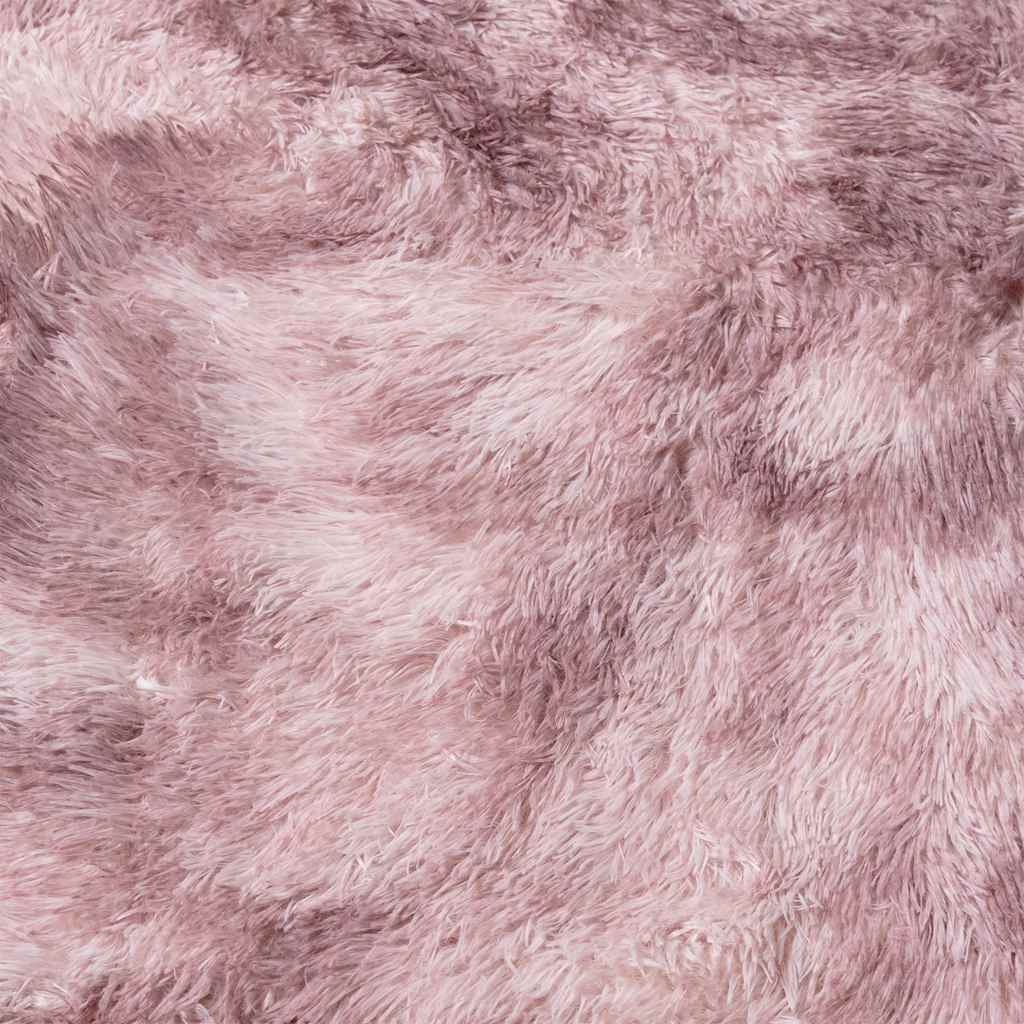 Hoogpolig vloerkleed NAVARRA 130x200 cm polyester stoffig roze