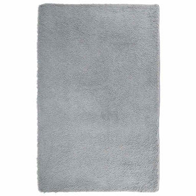 Hoogpolig vloerkleed NAVARRA 130x200 cm polyester lichtgrijs