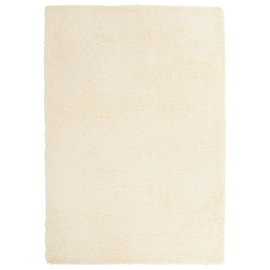 Hoogpolig vloerkleed NAVARRA 160x230 cm polyester crèmekleurig