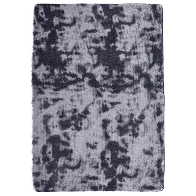 Hoogpolig vloerkleed NAVARRA 160x230 cm polyester donkergrijs