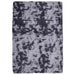 Hoogpolig vloerkleed NAVARRA 160x230 cm polyester donkergrijs