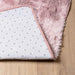 Hoogpolig vloerkleed NAVARRA 160x230 cm polyester stoffig roze