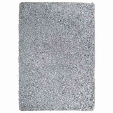 Hoogpolig vloerkleed NAVARRA 160x230 cm polyester lichtgrijs