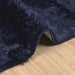 Hoogpolig vloerkleed NAVARRA 160x230 cm polyester marineblauw