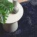 Hoogpolig vloerkleed NAVARRA 160x230 cm polyester marineblauw