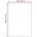 Hoogpolig vloerkleed NAVARRA 200x290 cm polyester beige