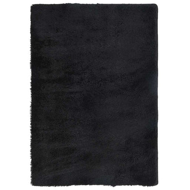 Hoogpolig vloerkleed NAVARRA 200x290 cm polyester zwart