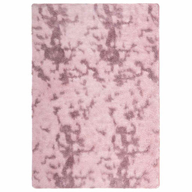 Hoogpolig vloerkleed NAVARRA 200x290 cm polyester stoffig roze