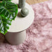 Hoogpolig vloerkleed NAVARRA 200x290 cm polyester stoffig roze