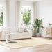 Hoogpolig vloerkleed NAVARRA 240x340 cm polyester crèmekleurig
