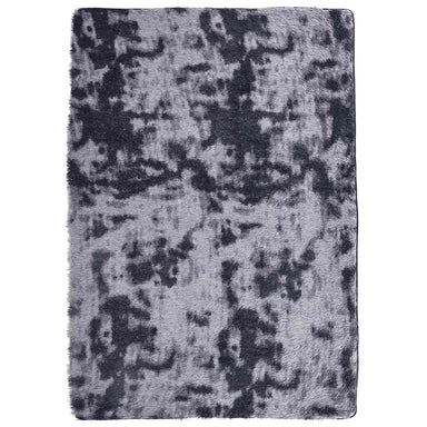 Hoogpolig vloerkleed NAVARRA 240x340 cm polyester donkergrijs