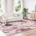 Hoogpolig vloerkleed NAVARRA 240x340 cm polyester stoffig roze