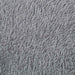 Hoogpolig vloerkleed NAVARRA 240x340 cm polyester lichtgrijs