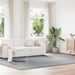 Hoogpolig vloerkleed NAVARRA 240x340 cm polyester lichtgrijs