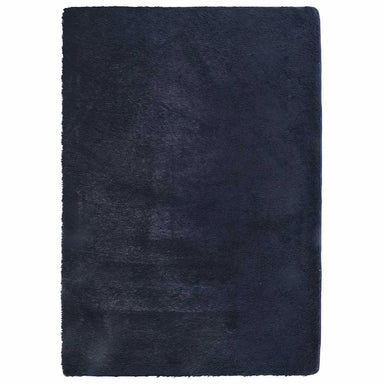 Hoogpolig vloerkleed NAVARRA 240x340 cm polyester marineblauw