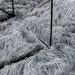 Hoogpolig vloerkleed NAVARRA 240x340 cm polyester zilvergrijs