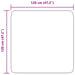 Hoogpolig vloerkleed NAVARRA 120x120 cm polyester stoffig roze
