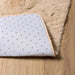 Hoogpolig vloerkleed NAVARRA 200x200 cm polyester beige
