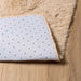 Hoogpolig vloerkleed NAVARRA 240x240 cm polyester beige