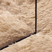 Hoogpolig vloerkleed NAVARRA 160x160 cm polyester beige