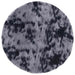 Hoogpolig vloerkleed NAVARRA 160x160 cm polyester donkergrijs