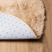 Hoogpolig vloerkleed NAVARRA 200x200 cm polyester beige