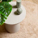 Hoogpolig vloerkleed NAVARRA 200x200 cm polyester beige