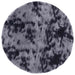 Hoogpolig vloerkleed NAVARRA 200x200 cm polyester donkergrijs