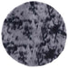 Hoogpolig vloerkleed NAVARRA 240x240 cm polyester donkergrijs