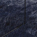 Hoogpolig vloerkleed NAVARRA 240x240 cm polyester marineblauw