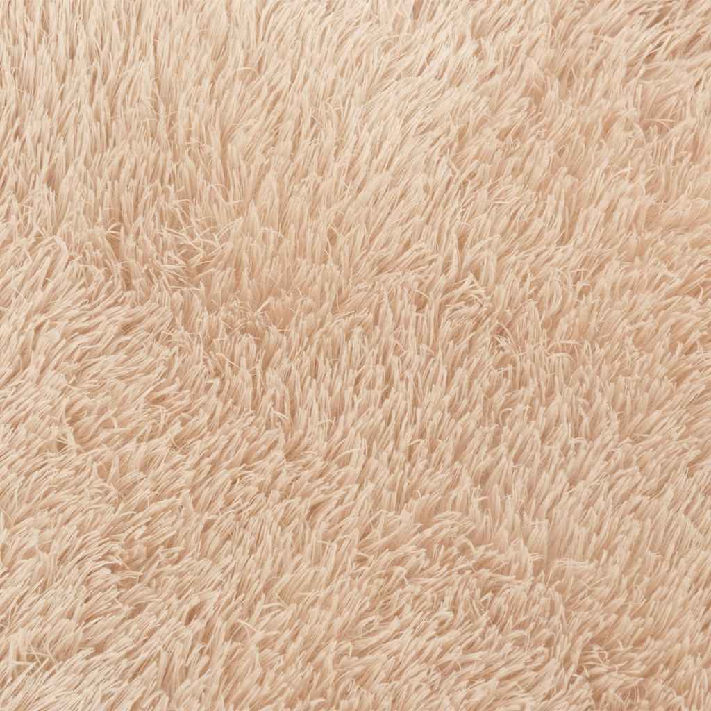 Hoogpolig vloerkleed NAVARRA 300x200 cm polyester beige