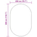 Hoogpolig vloerkleed NAVARRA 300x200 cm polyester beige