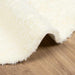 Hoogpolig vloerkleed NAVARRA 300x200 cm polyester crèmekleurig