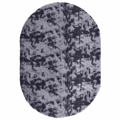 Hoogpolig vloerkleed NAVARRA 300x200 cm polyester donkergrijs