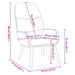 Relaxstoel fluweel roze