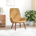 Relaxstoel fluweel bruin