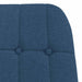 Relaxstoel stof blauw
