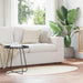 Vloerkleden Ovaal HUARTE Crème 80 x 150 cm 100% Polyester