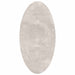 Vloerkleden Ovaal HUARTE Zand 80 x 150 cm 100% Polyester