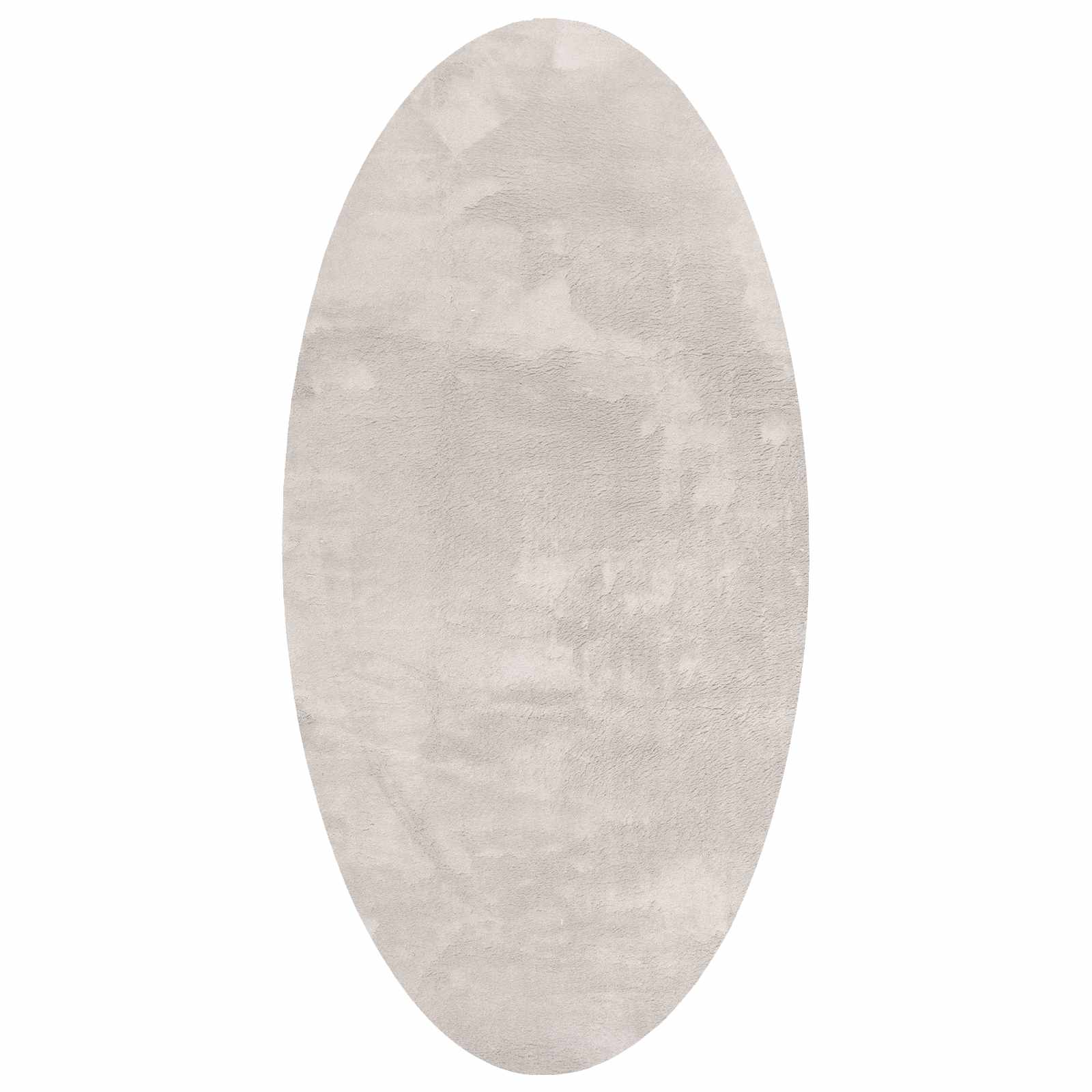 Vloerkleden Ovaal HUARTE Zand 100 x 200 cm 100% Polyester