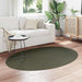 Vloerkleden Ovaal HUARTE Bosgroen 170 x 120 cm 100% Polyester