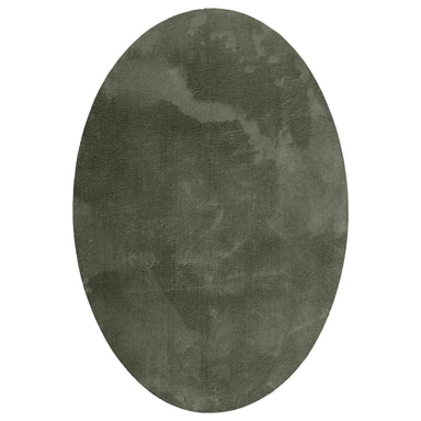 Vloerkleden Ovaal HUARTE Bosgroen 140 x 200 cm 100% Polyester