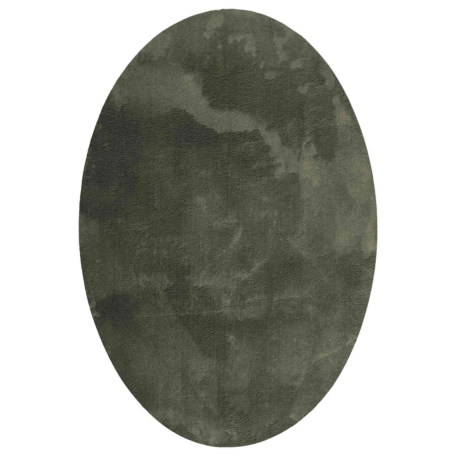 Vloerkleden Ovaal HUARTE Bosgroen 160 x 230 cm 100% Polyester