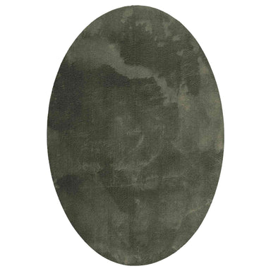 Vloerkleden Ovaal HUARTE Bosgroen 160 x 230 cm 100% Polyester